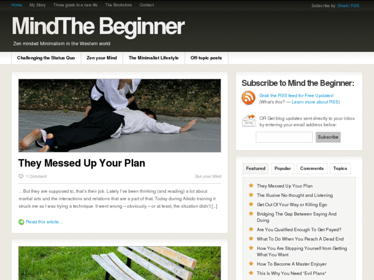 www.mindthebeginner.net