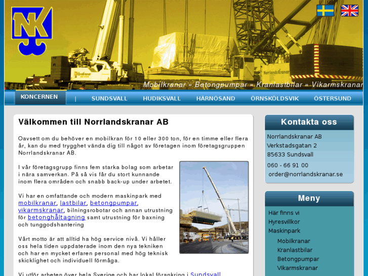 www.norrlandskranar.se