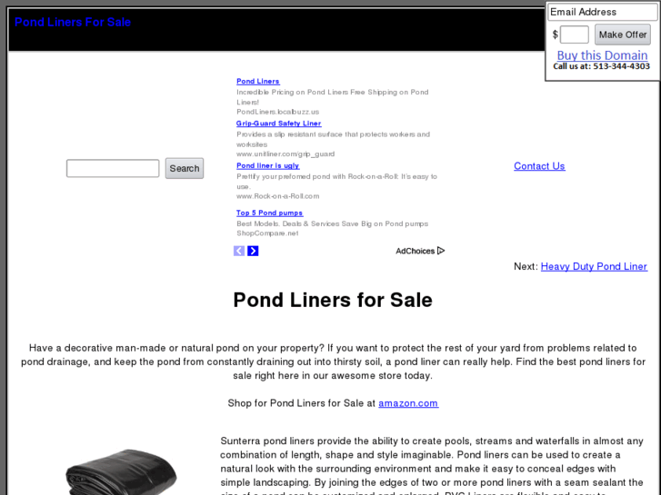 www.pondlinersforsale.com