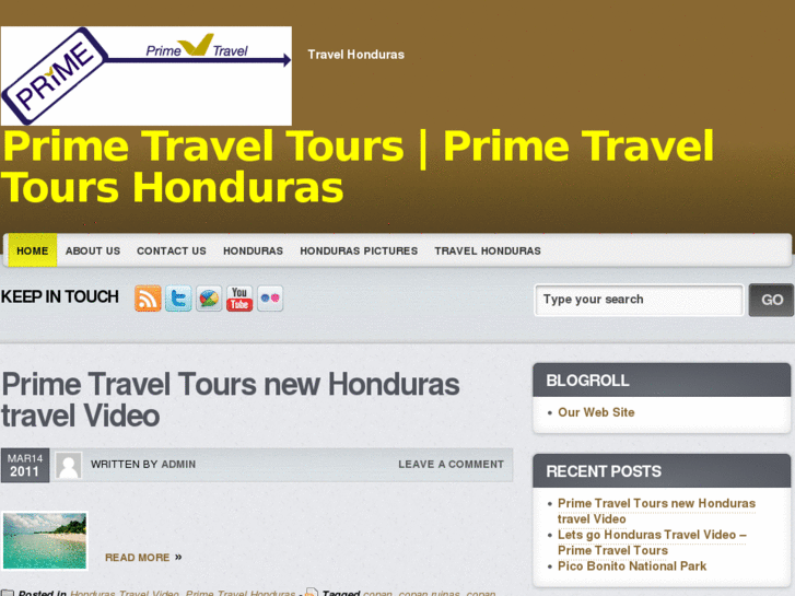 www.primetravelhonduras.com