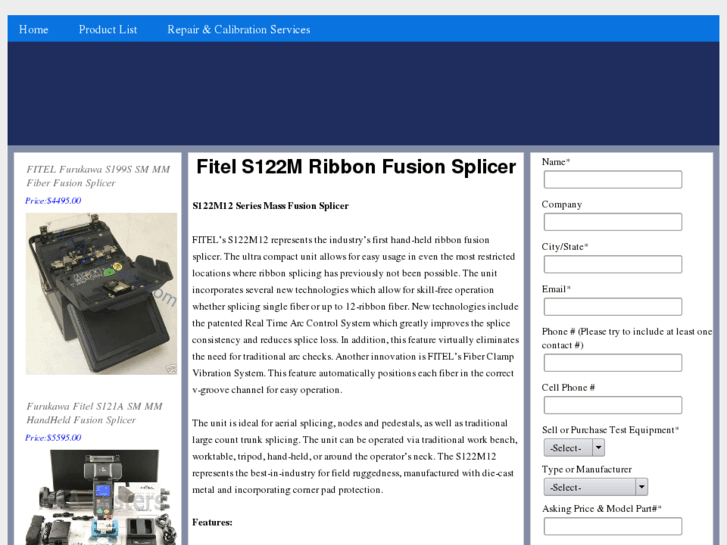 www.s122mribbonfibersplicer.com