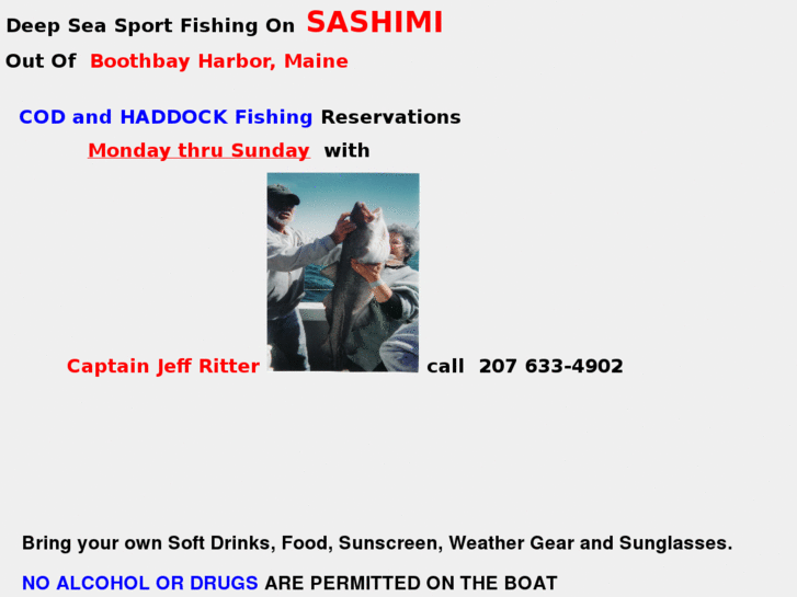 www.sashimicharters.com