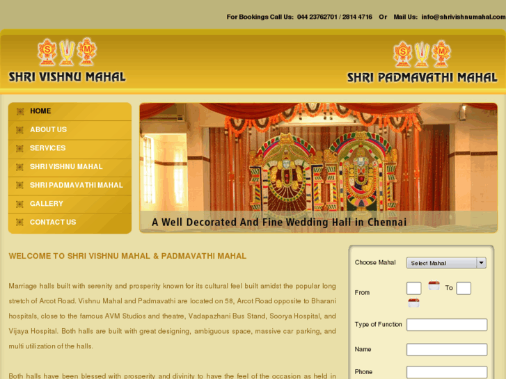 www.shrivishnumahal.com