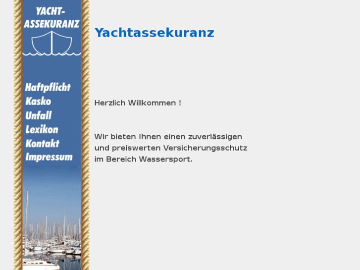 www.yachtassekuranz.de