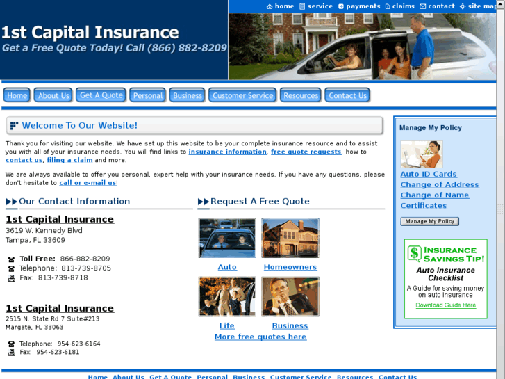 www.1stcapitalinsurance.com