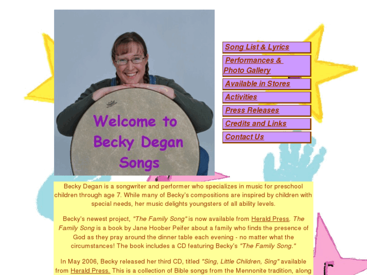 www.beckydegansongs.com