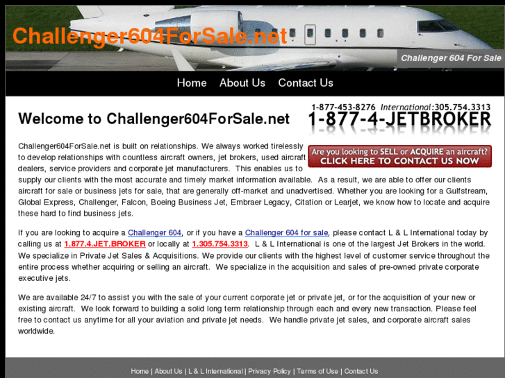 www.challenger604forsale.net