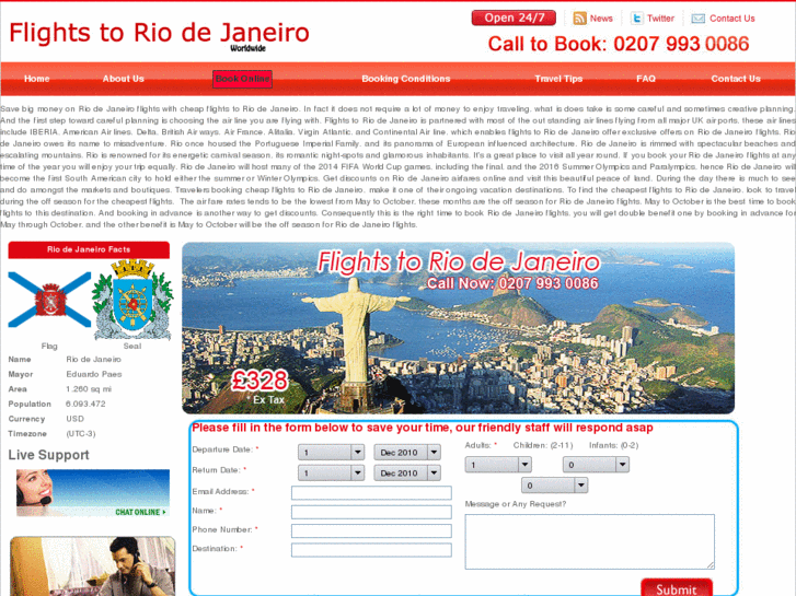 www.flightstoriodejaneiro.org.uk