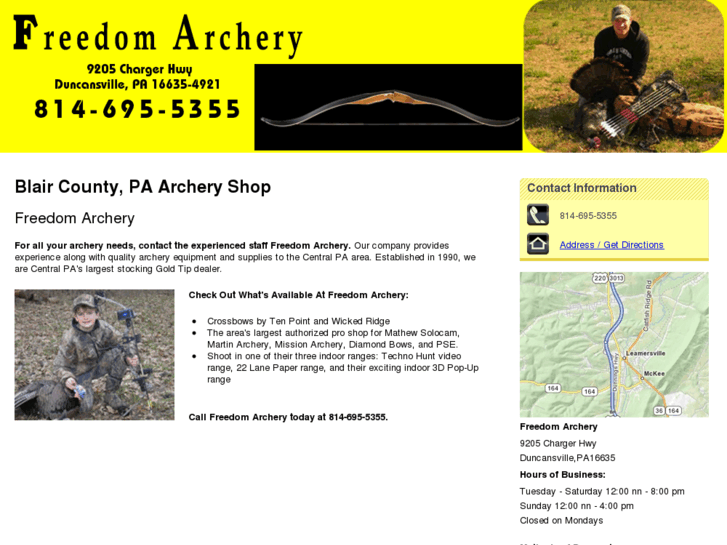 www.freedomarcheryblaircounty.com