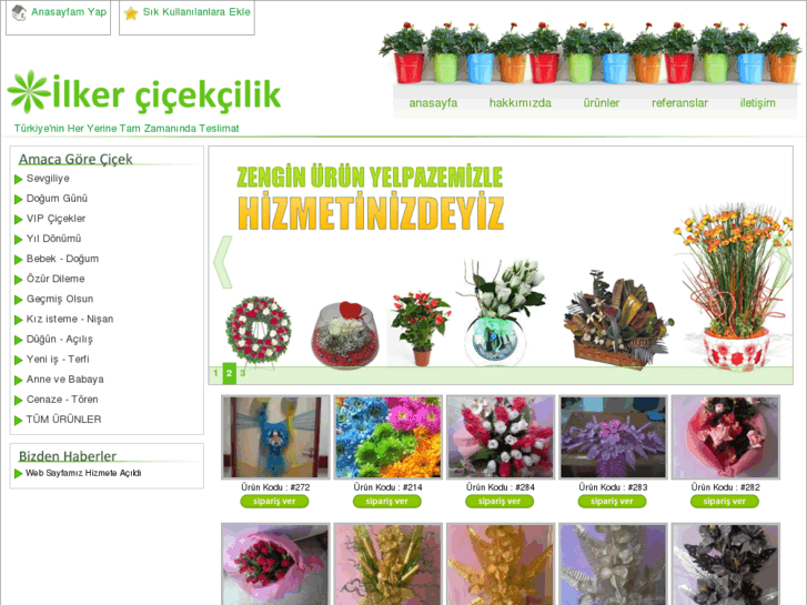 www.ilkercicekcilik.com