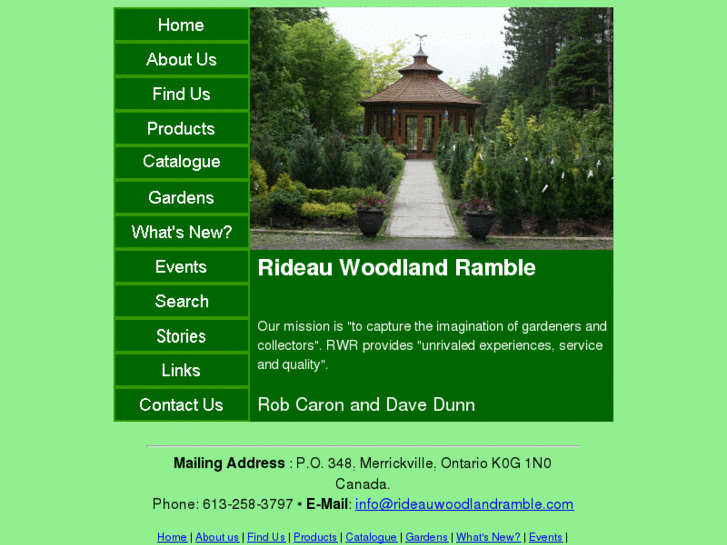 www.rideauwoodlandramble.com