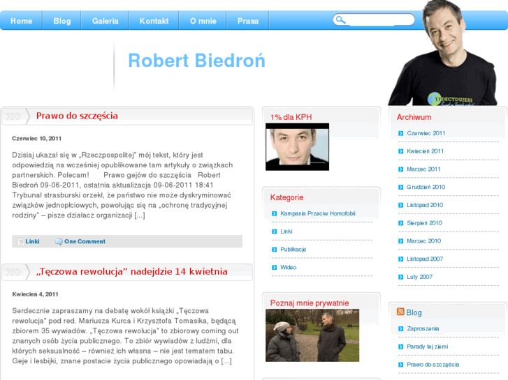 www.robertbiedron.pl