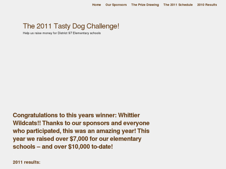 www.thetastydogchallenge.com