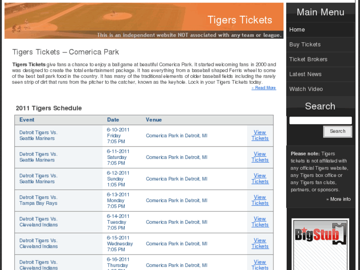 www.tigerstickets.info