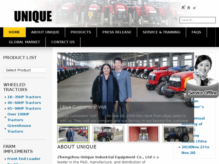 www.unique-tractor.com