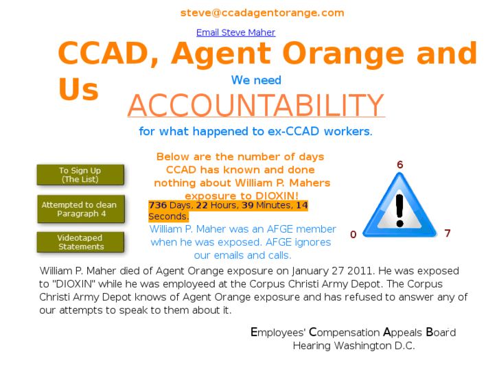 www.ccadagentorange.com