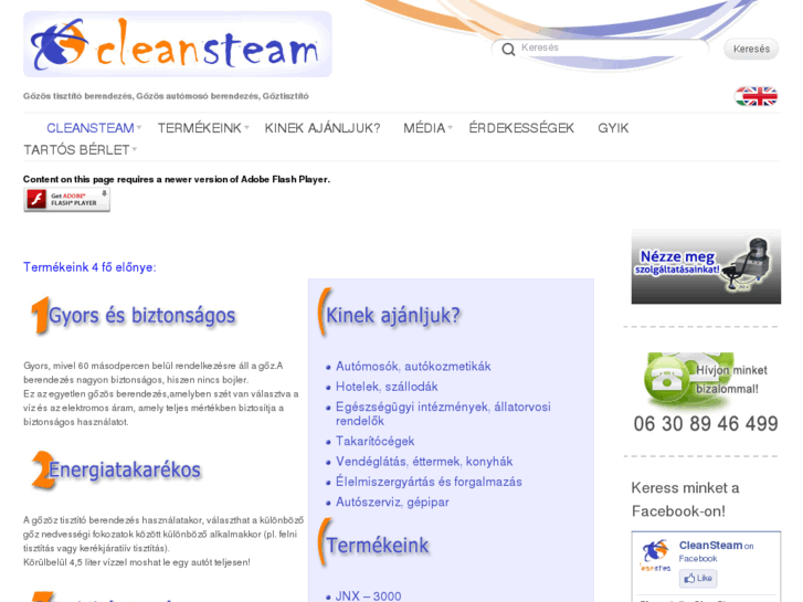 www.cleansteam.hu