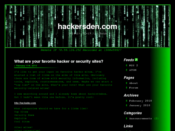 www.hackersden.com