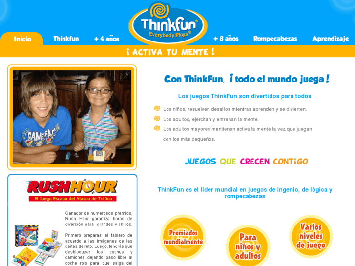 www.juegosthinkfun.com