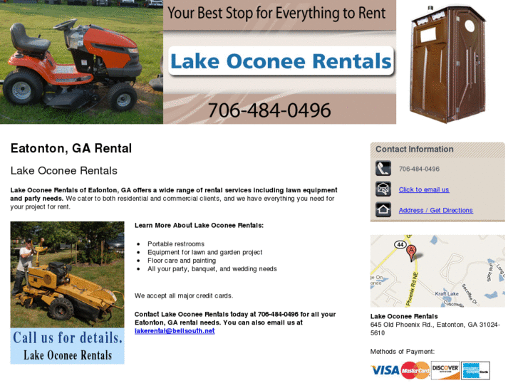 www.lakeoconeerentalsga.com