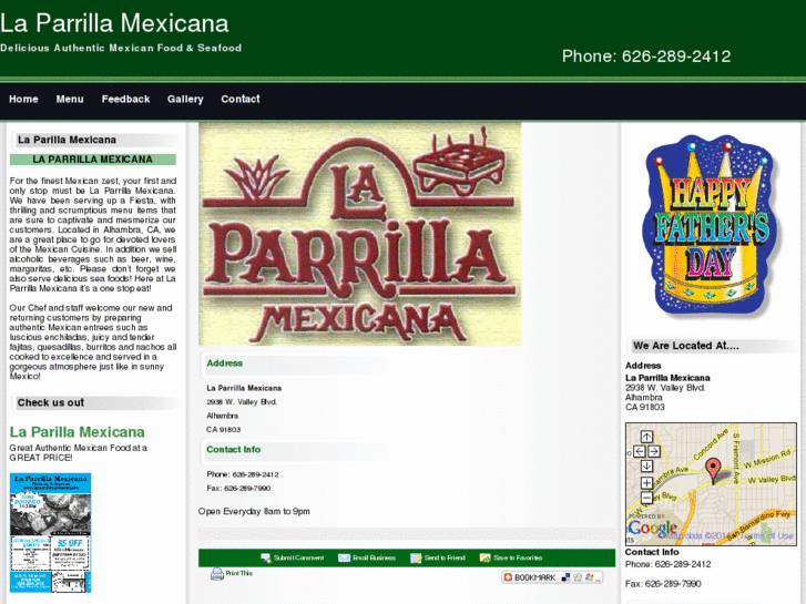 www.laparrillamexicana.com