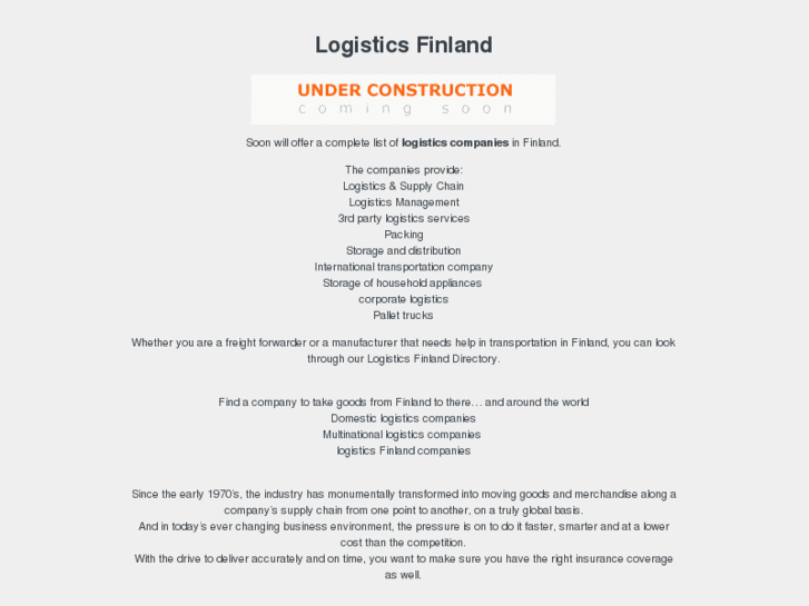 www.logisticsfinland.com