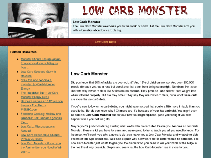 www.lowcarbmonster.com