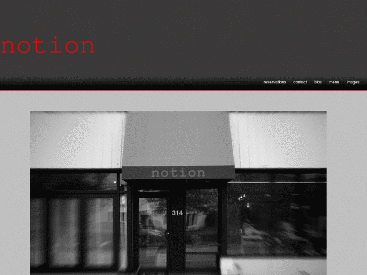 www.notionrestaurant.com