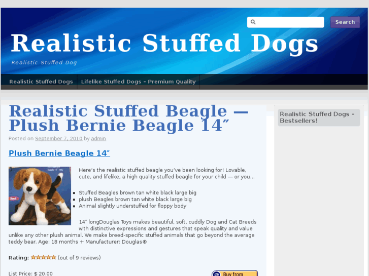 www.realisticstuffeddogs.com