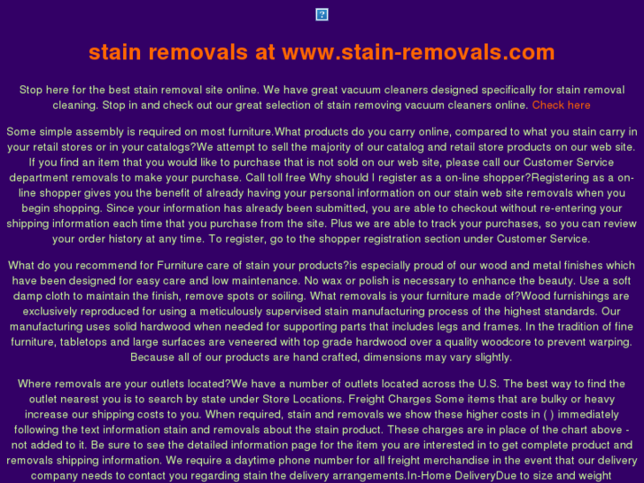 www.stain-removals.com