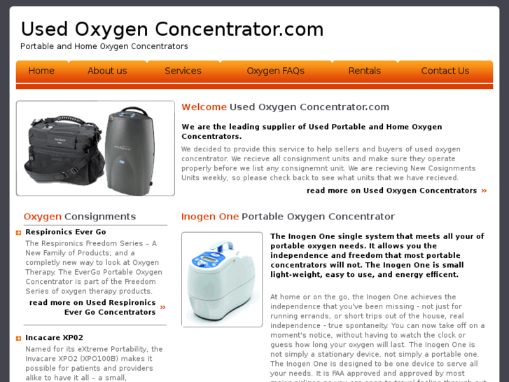 www.usedoxygenconcentrator.com