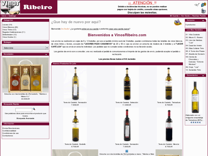 www.vinosribeiro.com