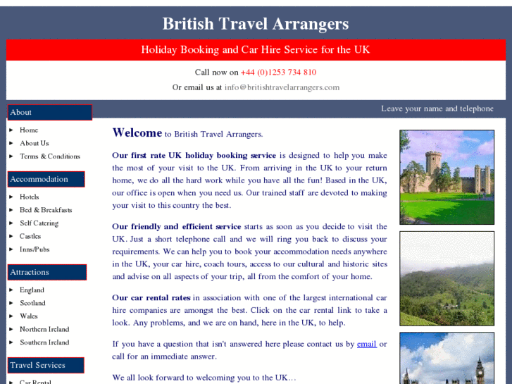 www.britishtravelarrangers.com