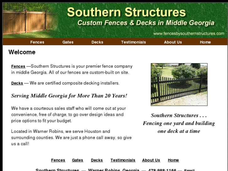 www.fencesbysouthernstructures.com