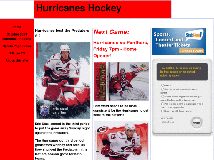 www.hurricanesicehockey.com