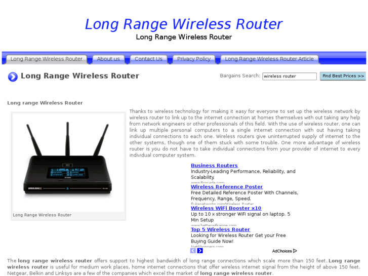 www.longrangewirelessrouter.org