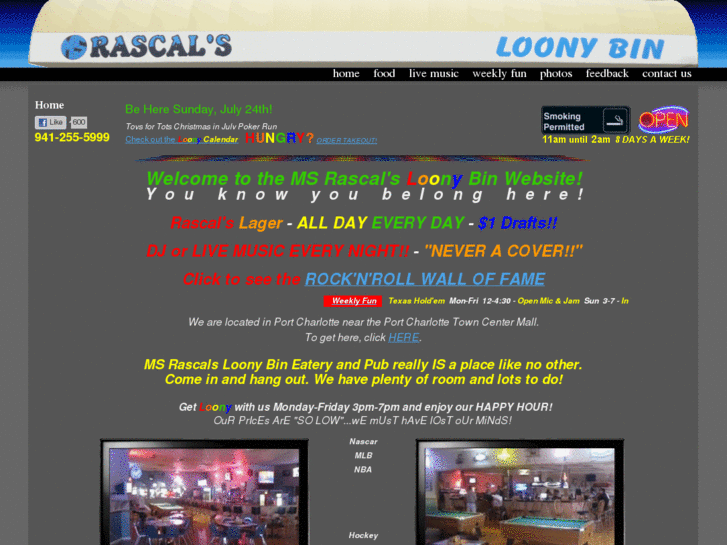 www.msrascalsloonybin.com