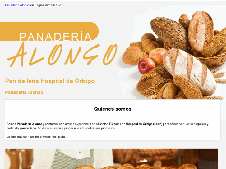 www.panaderialonso.com