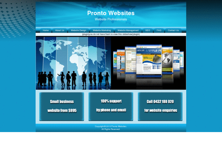 www.prontowebsites.com