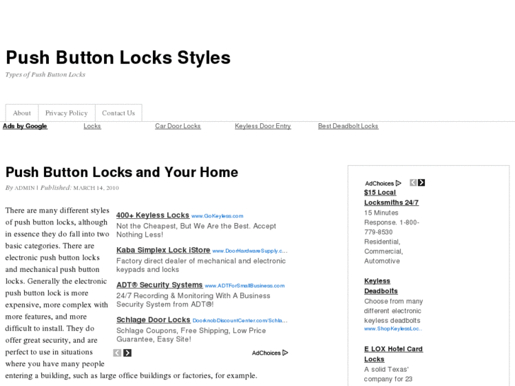 www.pushbuttonlocks.net