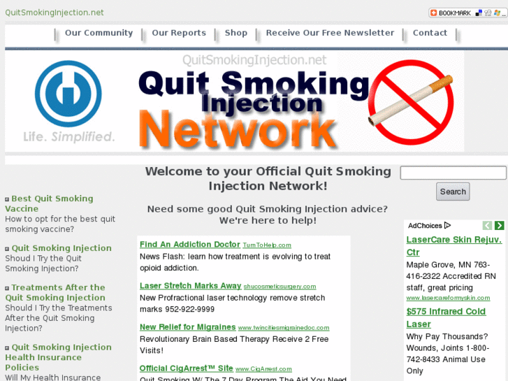 www.quitsmokinginjection.net