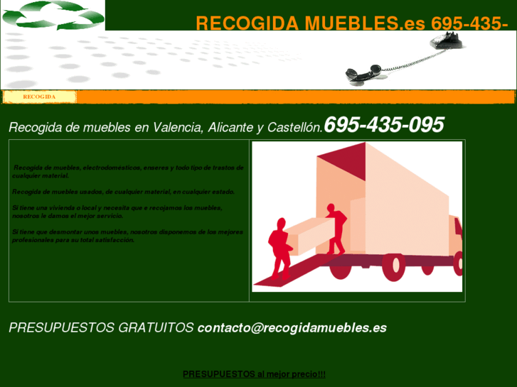 www.recogidamuebles.es