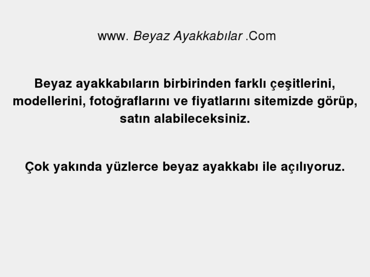 www.beyazayakkabilar.com