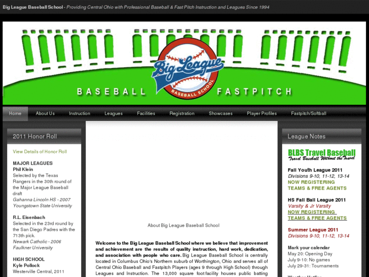 www.bigleaguebaseballschool.com