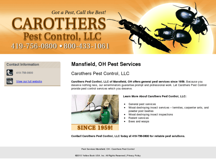 www.carotherspestcontrol.com