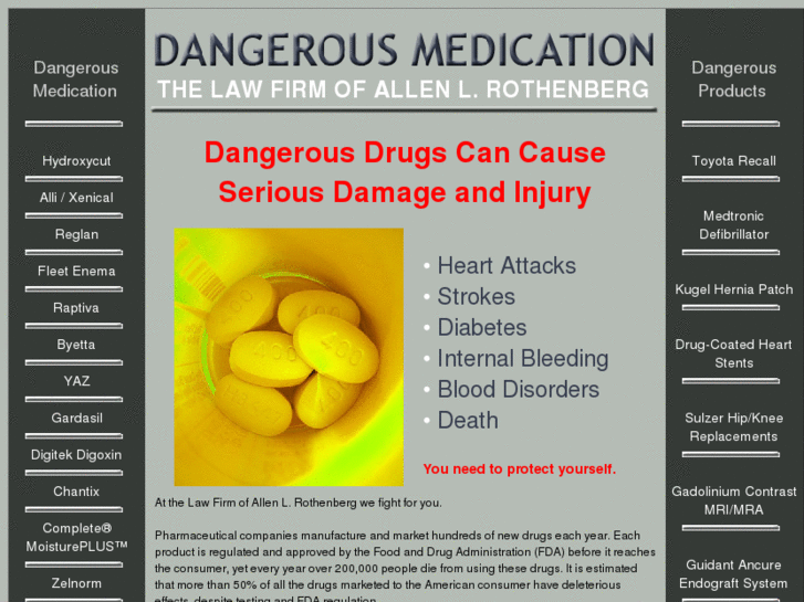 www.dangerousmedication.com