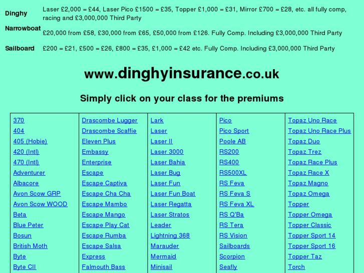 www.dinghyinsurance.co.uk