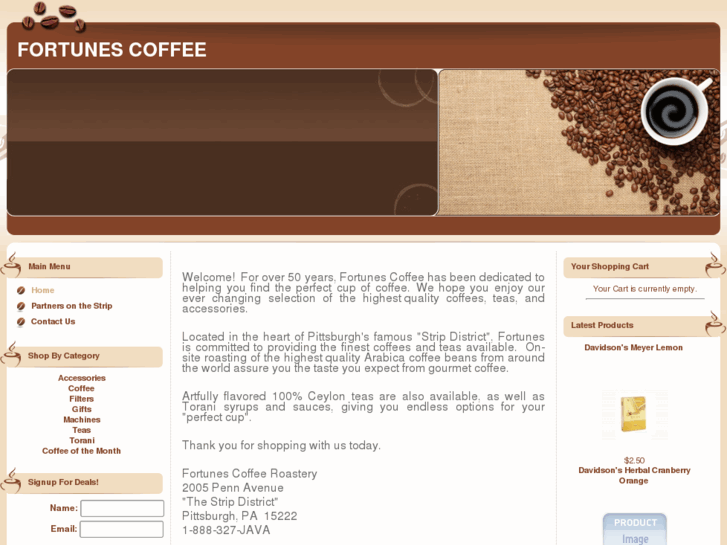 www.fortunescoffee.com