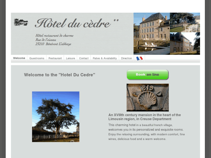 www.hotelducedre.com