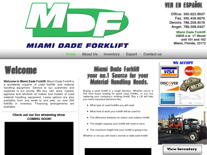 www.miamidadeforklift.com